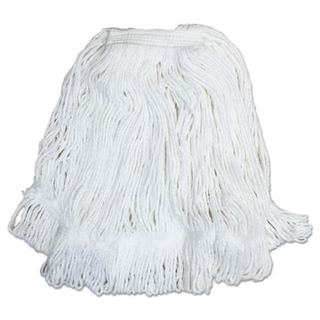 Boardwalk® Pro Loop Web-tailband Mop Head, White, #32, Rayon, 1.3" Headband, 12-carton freeshipping - TVN Wholesale